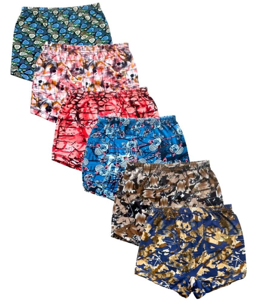 VAGULAM Pack of 6 Boys Cotton Trunks ( Multi Color ) - Nightwear & Loungewear | Buy online on ZillyBuy