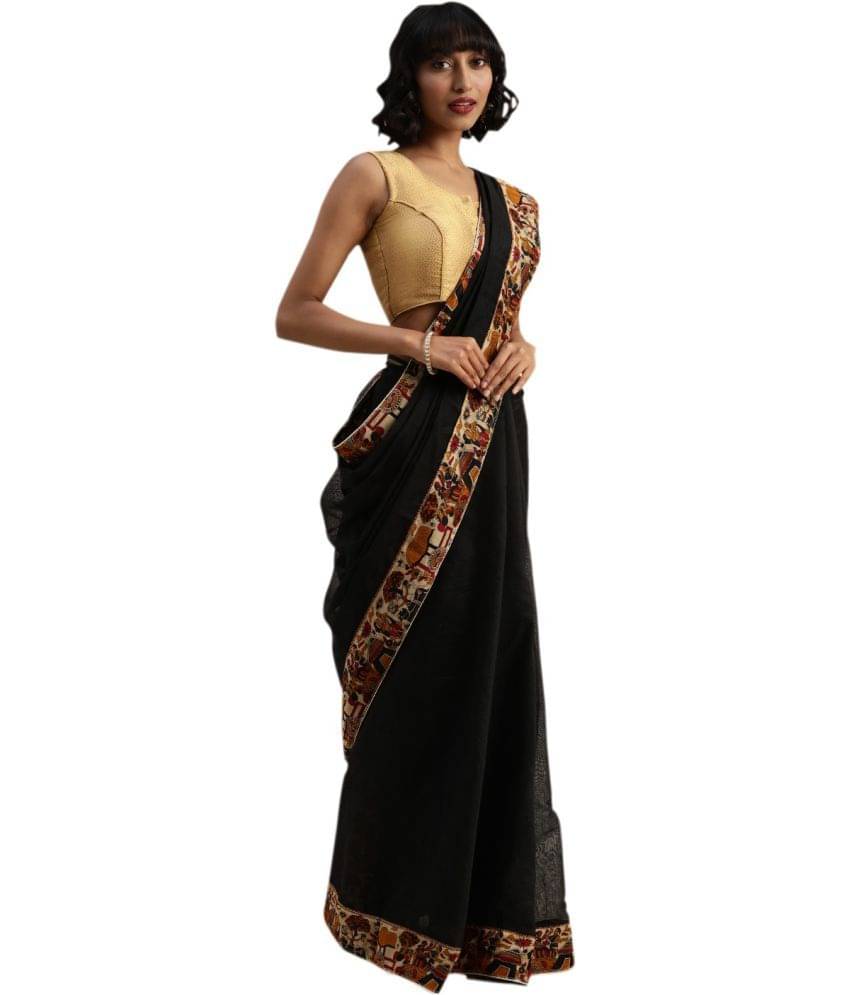 Vkaran Net Cut Outs Saree With Unstitched Blouse Piece ( Blue ) Vkaran Net Cut Outs Saree With Unstitched Blouse Piece ( Blue )