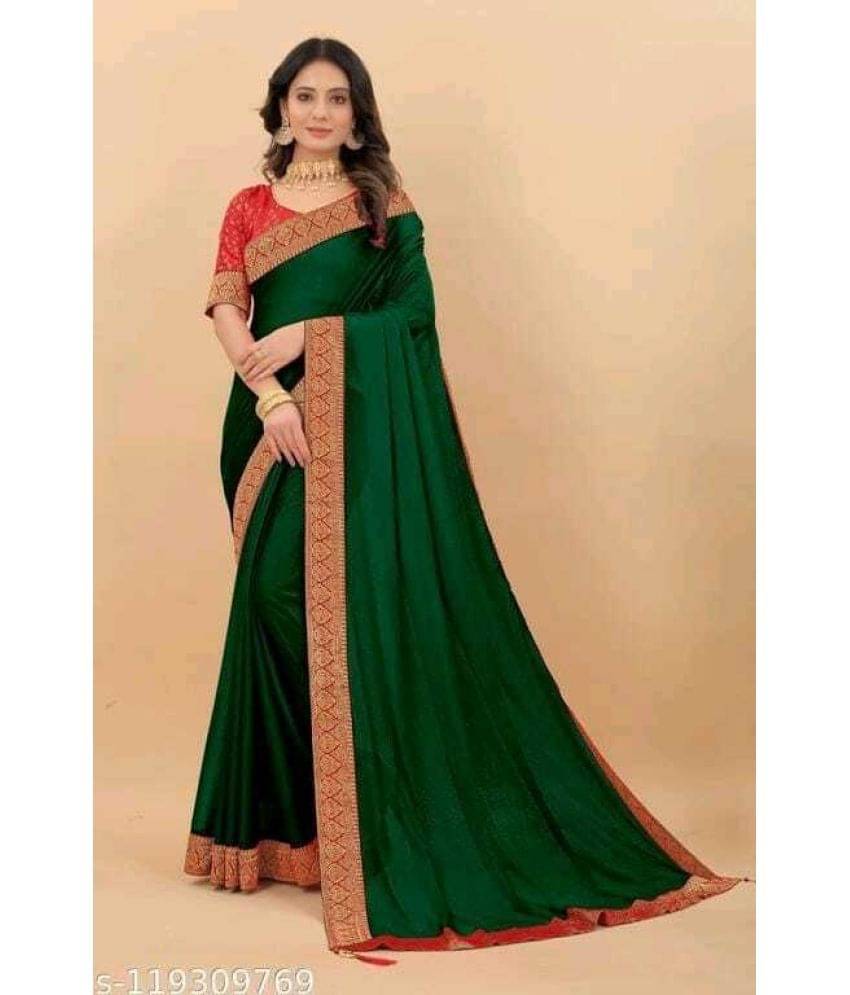     			Vkaran Net Cut Outs Saree With Unstitched Blouse Piece ( Grey )