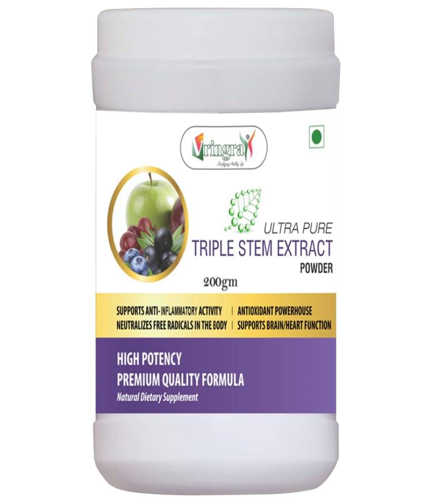     			Vringra Triple Stem Extract Powder 200 gm Pack of 1