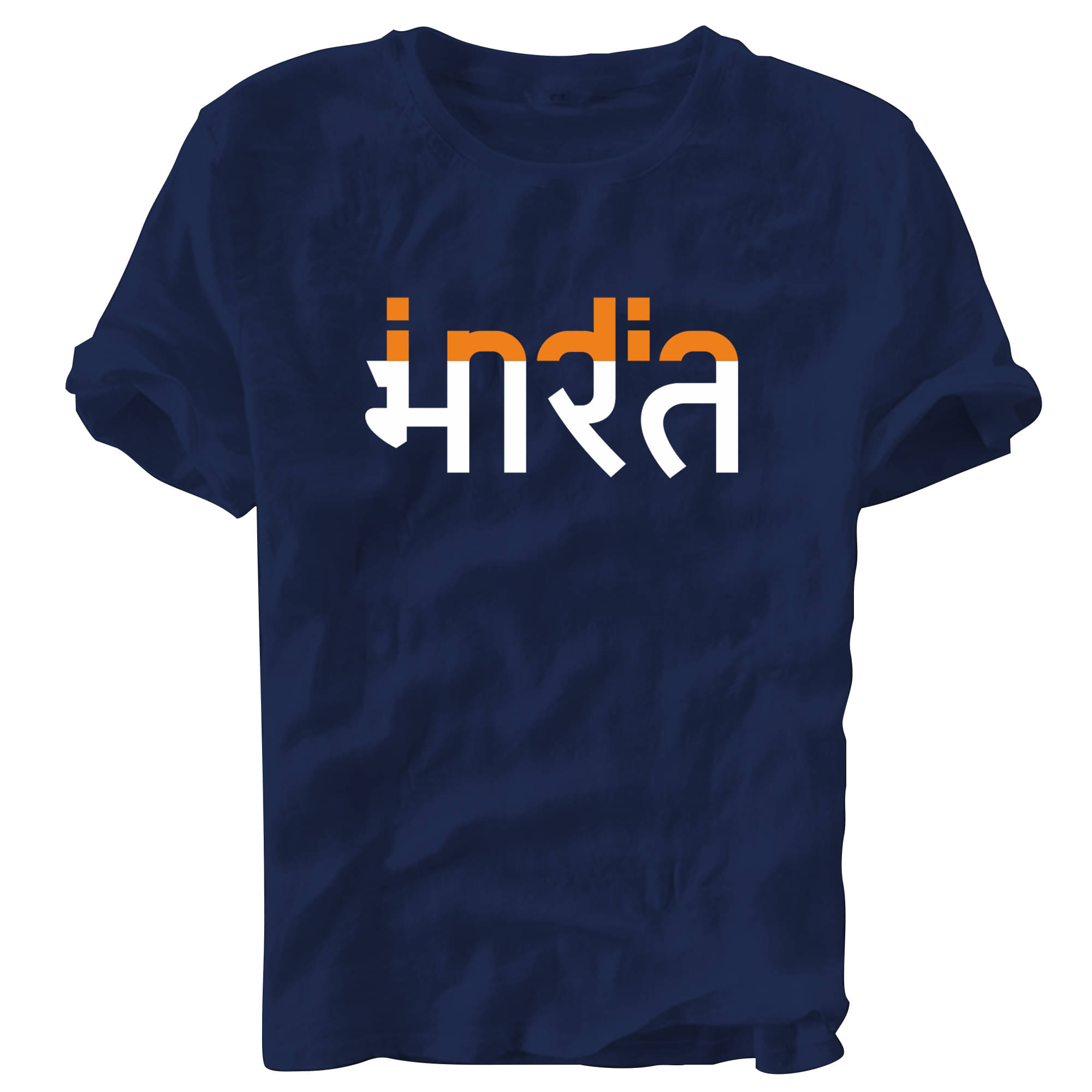 fashion and youth Pack of 1 Cotton Blend Relaxed Fit Men's T-Shirt ( Navy ) fashion and youth Pack of 1 Cotton Blend Relaxed Fit Men's T-Shirt ( Navy )