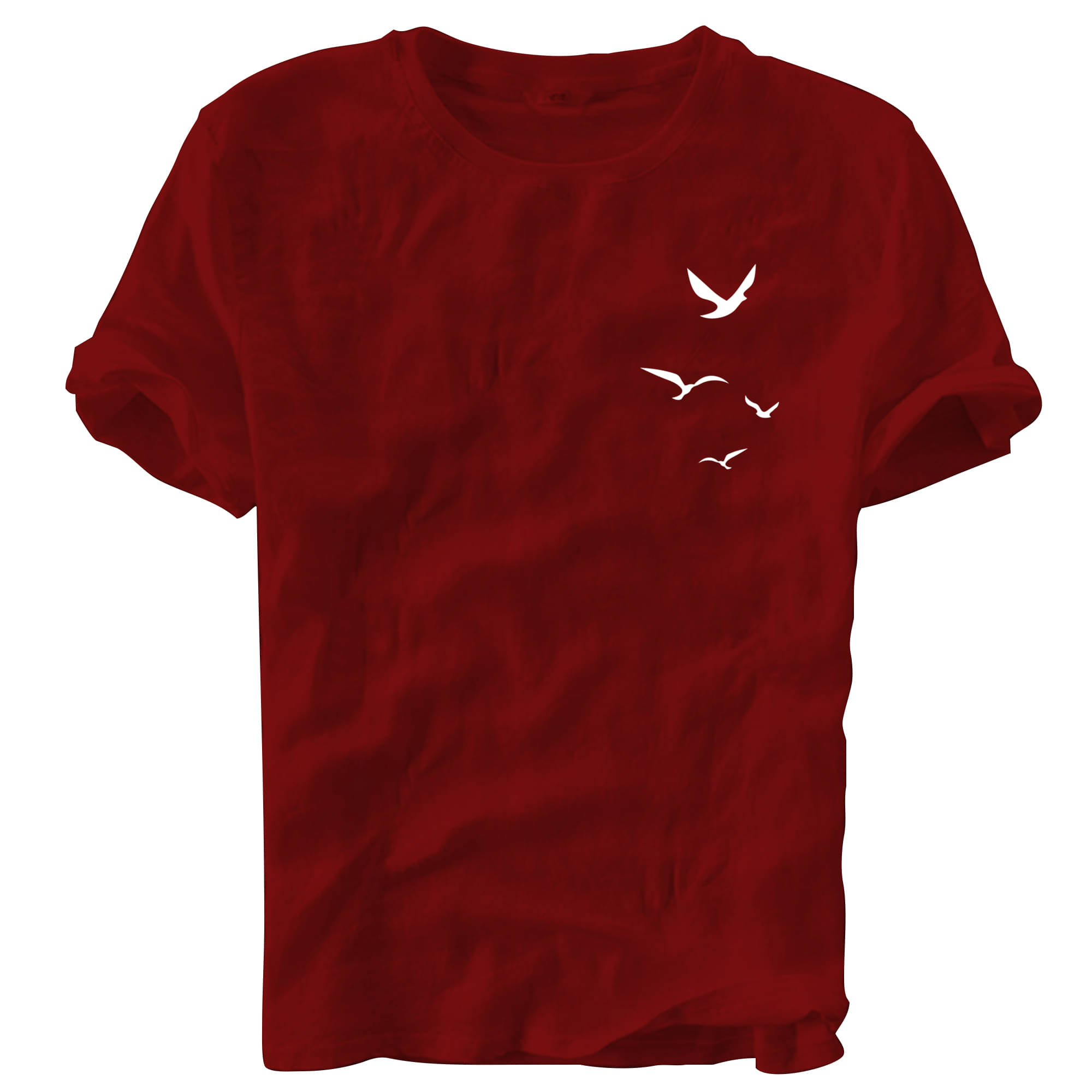     			fashion and youth Pack of 1 Cotton Blend Relaxed Fit Men's T-Shirt ( Maroon )