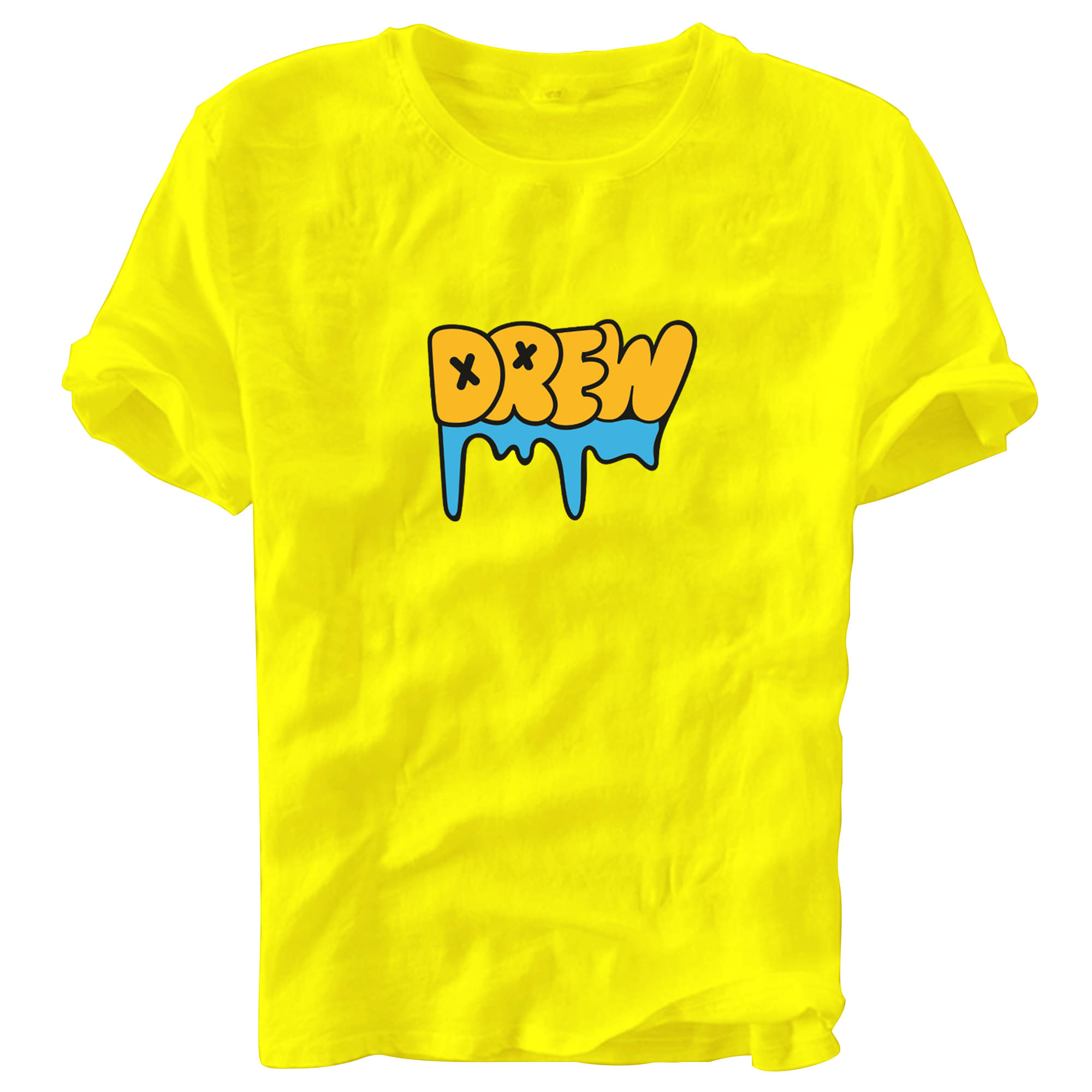     			fashion and youth Pack of 1 Cotton Blend Relaxed Fit Men's T-Shirt ( Yellow )