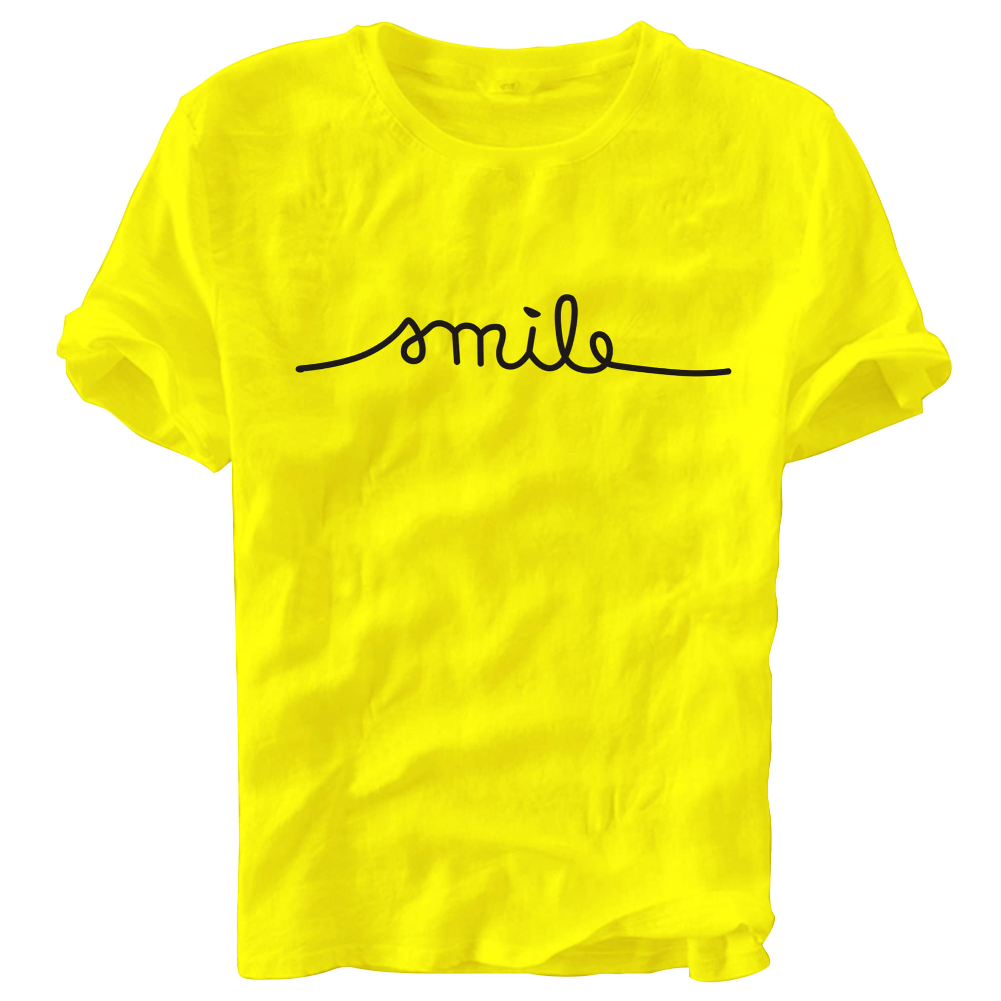     			fashion and youth Pack of 1 Cotton Blend Relaxed Fit Men's T-Shirt ( Yellow )