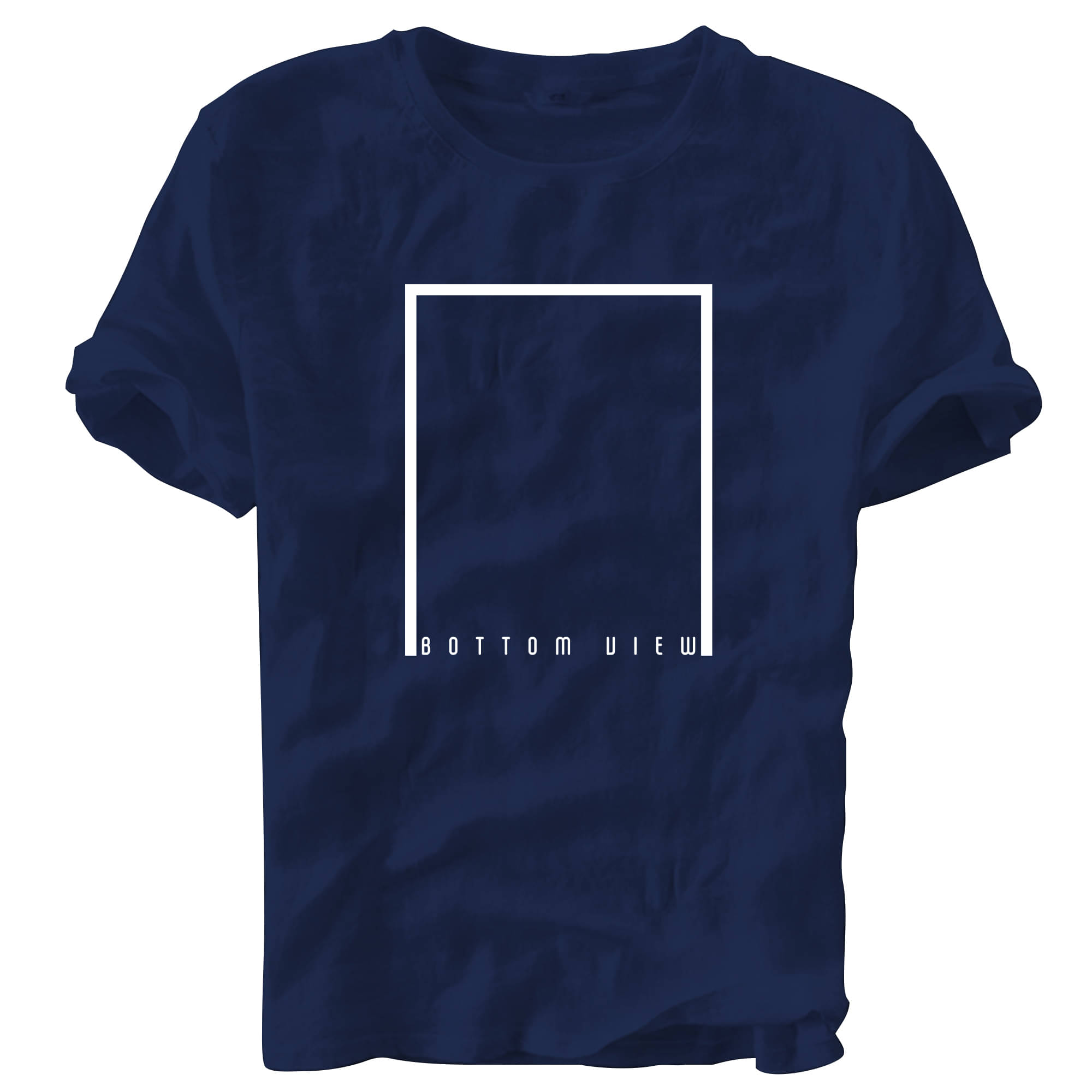 fashion and youth Pack of 1 Cotton Blend Relaxed Fit Men's T-Shirt ( Navy ) fashion and youth Pack of 1 Cotton Blend Relaxed Fit Men's T-Shirt ( Navy )