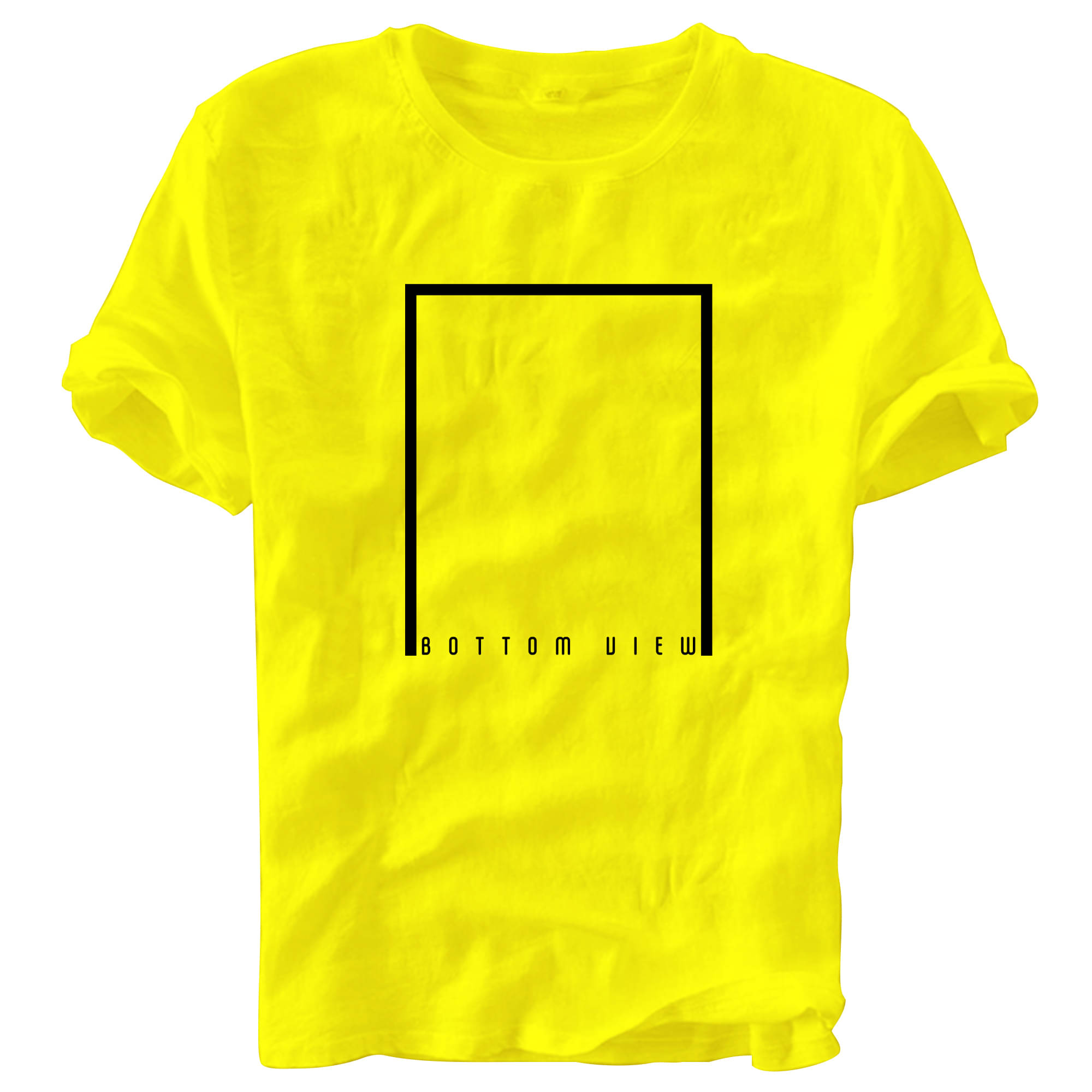     			fashion and youth Pack of 1 Cotton Blend Relaxed Fit Men's T-Shirt ( Yellow )