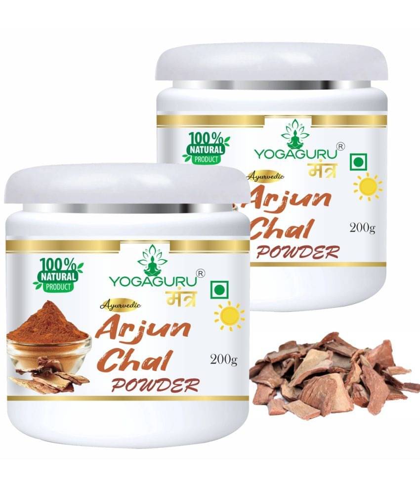     			Yogaguru Mantr Arjun Ki Chaal Powder, Arjuna Bark, Arjun Chal Tree Chhal 400Gm