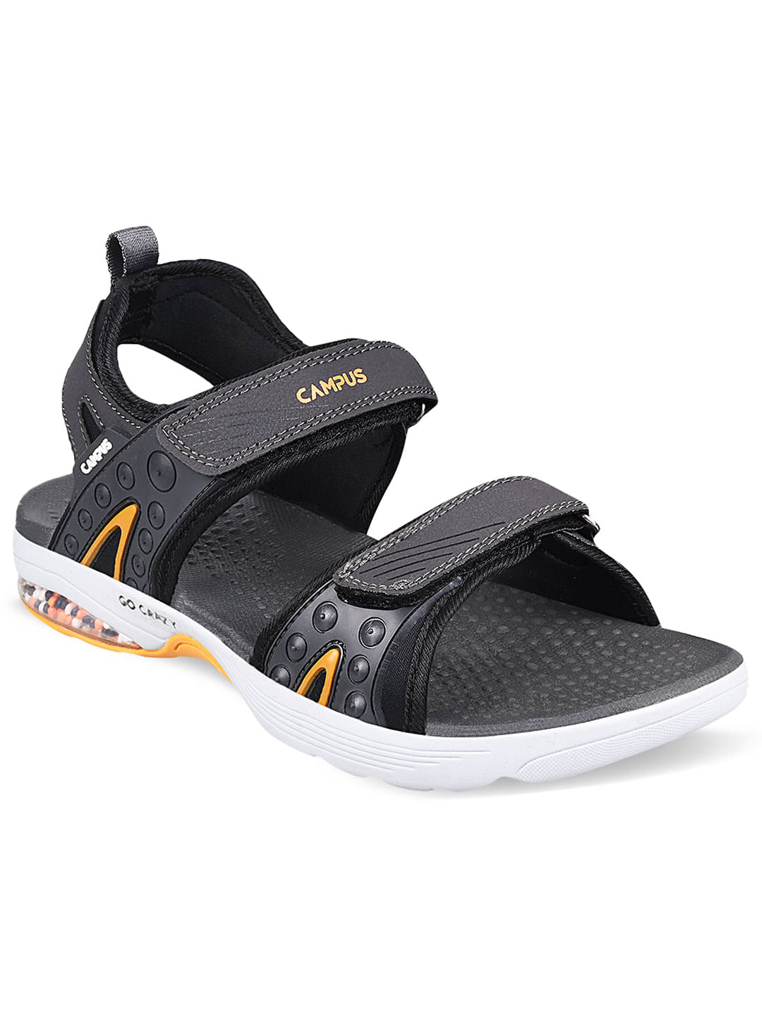 Campus - Dark Grey Men's Floater Sandals Campus - Dark Grey Men's Floater Sandals