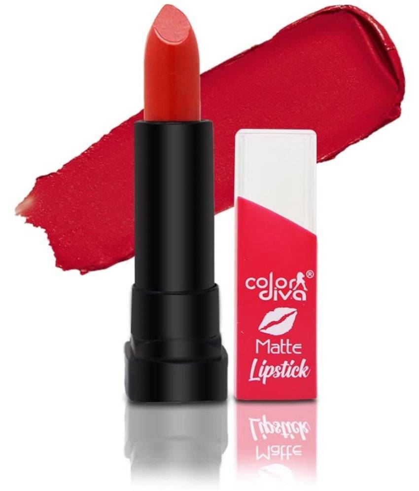 Color Diva Creamy Matte Long Lasting Moisturizing Lipstick, Red, 4.5g (CDLPSK114) Color Diva Creamy Matte Long Lasting Moisturizing Lipstick, Red, 4.5g (CDLPSK114)