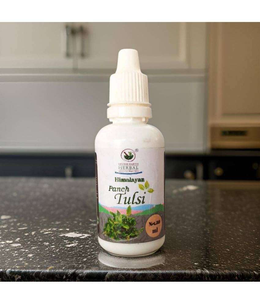     			DIVINE EARTH HERBAL ENTERPRISES - PANCH TULSI DROP Plant Protein Powder ( 60 mg Unflavoured )