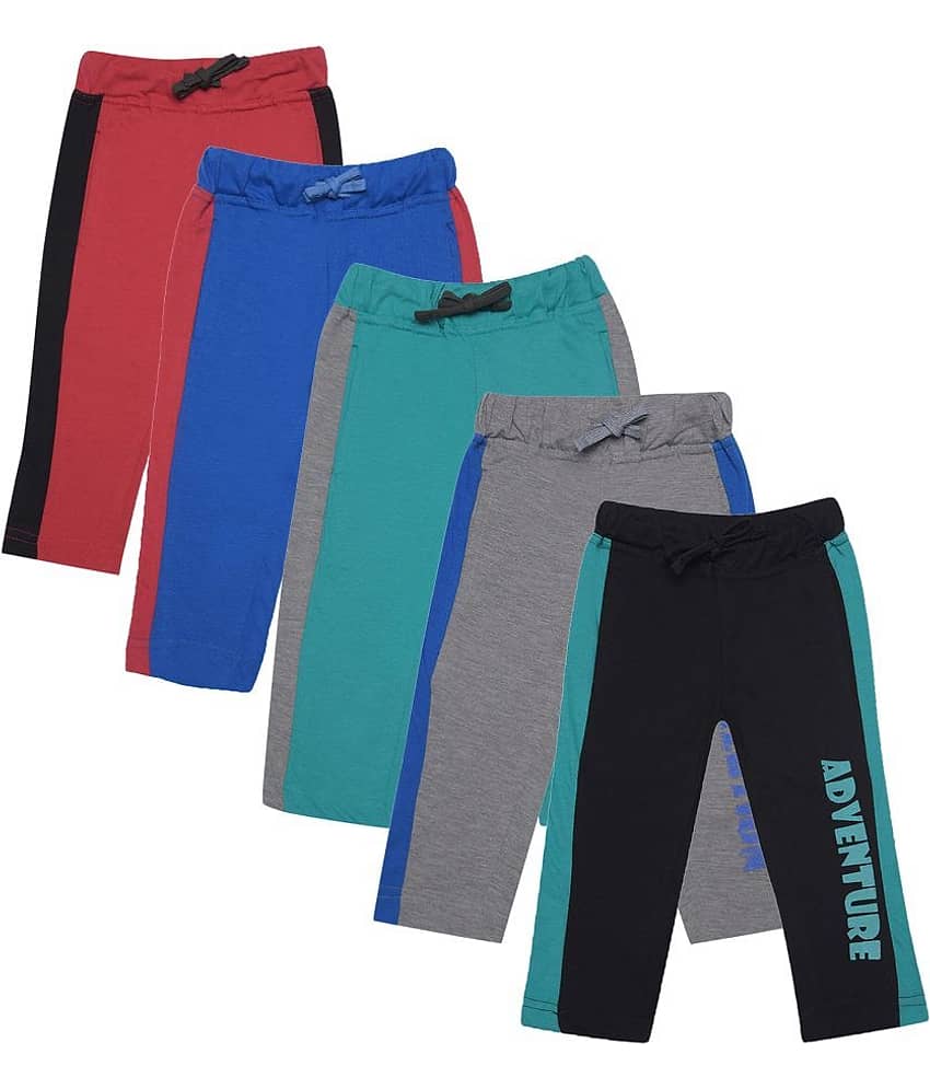 Dollar Champion Kidswear Pack of 5 Cotton Three-Fourth For Boys ( Multicolor ) - Shorts | Buy online on ZillyBuy