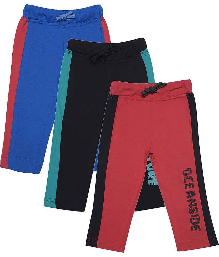 Dollar Champion Kidswear Pack of 3 Cotton Three-Fourth For Boys ( Multicolor ) - Shorts | Buy online on ZillyBuy