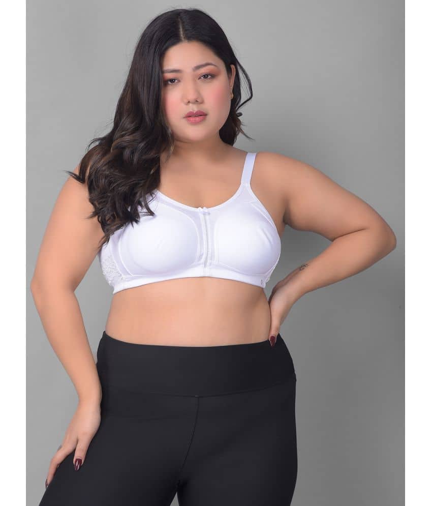 Dollar Missy White Cotton Non Padded Women's Everyday Bra ( Pack of 1 )