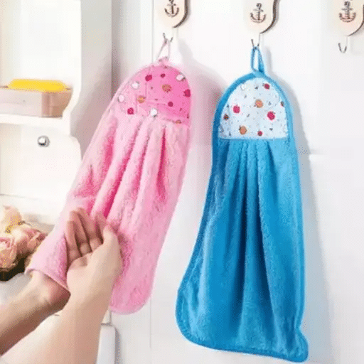 ENTICE Microfibre Solid Hand Towel 351-400 ( Pack of 2 ) - Multicolor ENTICE Microfibre Solid Hand Towel 351-400 ( Pack of 2 ) - Multicolor