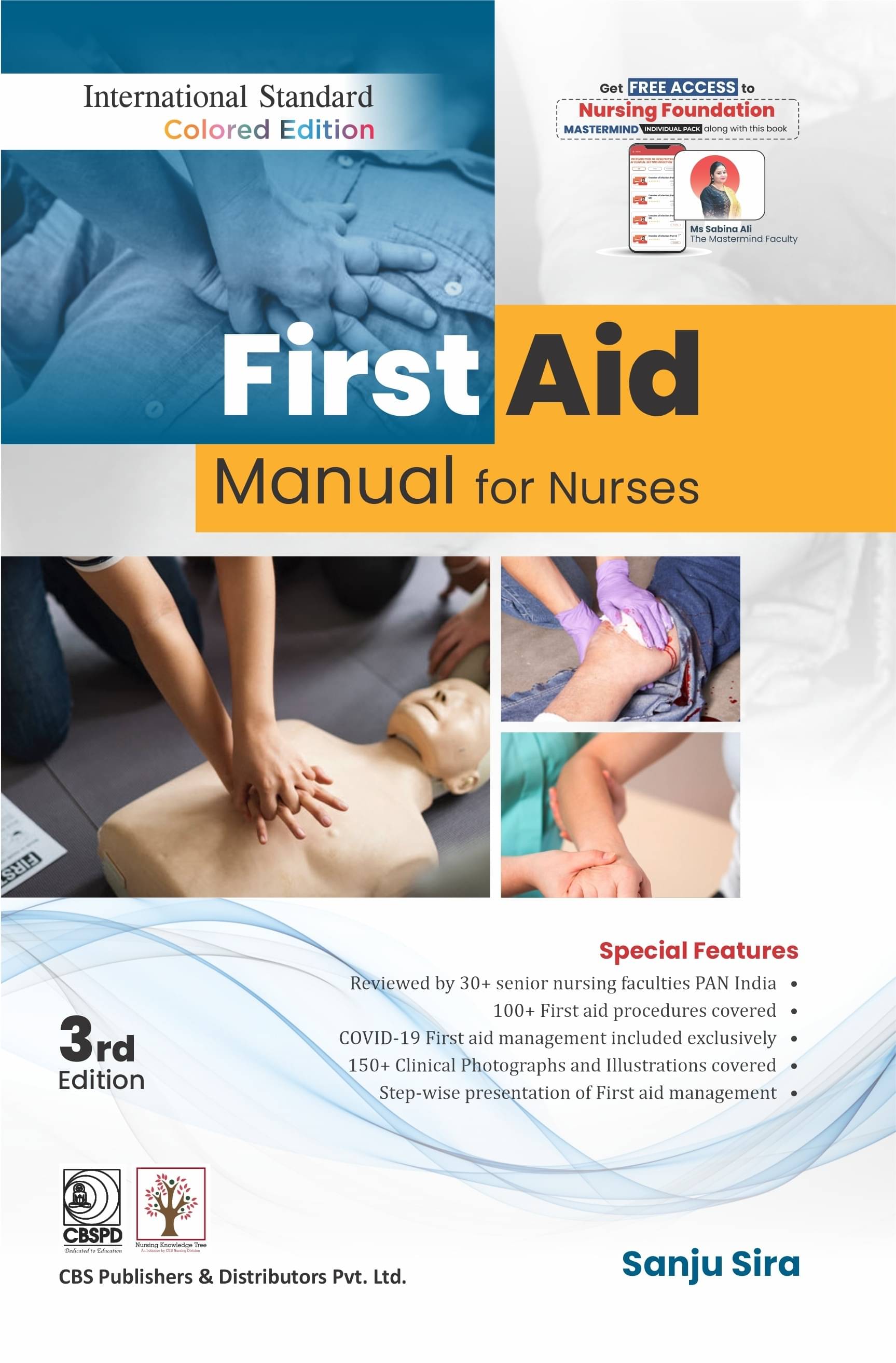     			First Aid Manual for Nurses 3rd Edition (7th reprint)