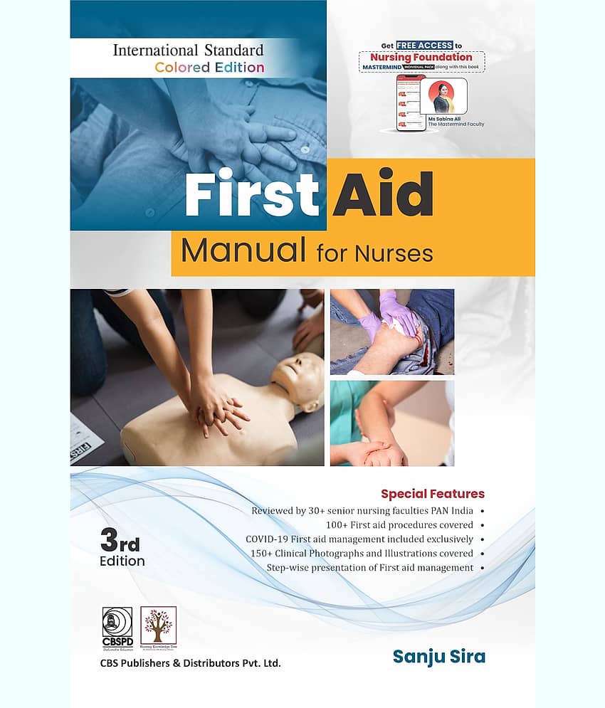 First Aid Manual for Nurses 3rd Edition (7th reprint) - Stationery | Buy online on ZillyBuy