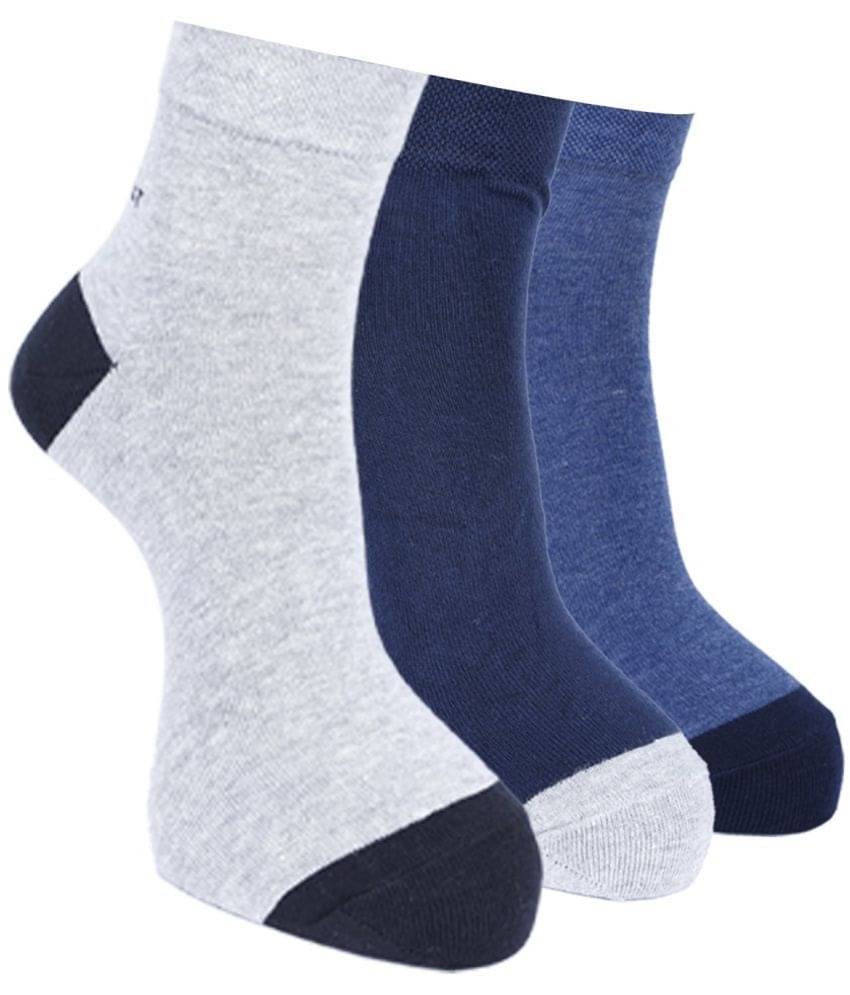 Force NXT Cotton Blend Men's Colorblock Multicolor Ankle Length Socks ( Pack of 3 ) Force NXT Cotton Blend Men's Colorblock Multicolor Ankle Length Socks ( Pack of 3 )