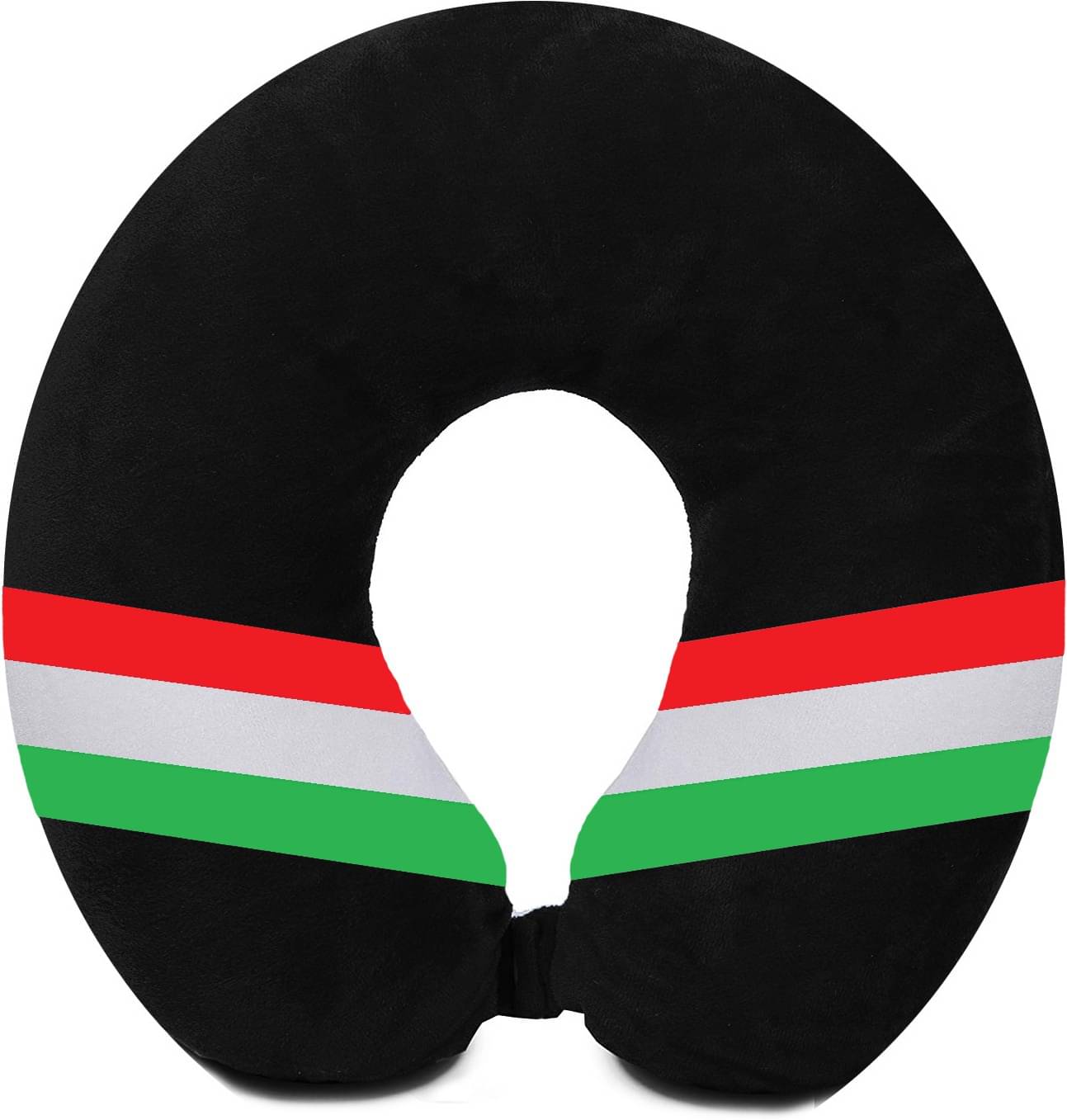     			JUZZII Black Neck Pillow ( Pack of 1 )