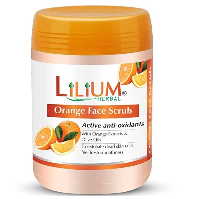     			Lilium Orange Face Scrub Active Anti-Oxidants With Orange Extract & Olive Oil 900ml