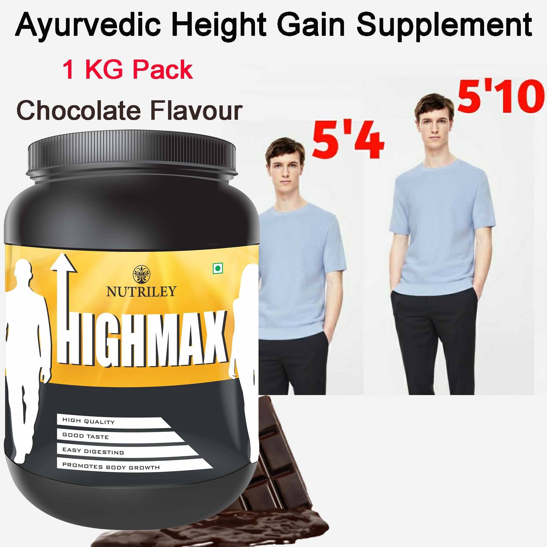     			Nutriley Highmax Whey Protein ( 1 kg , Chocolate - Flavour )