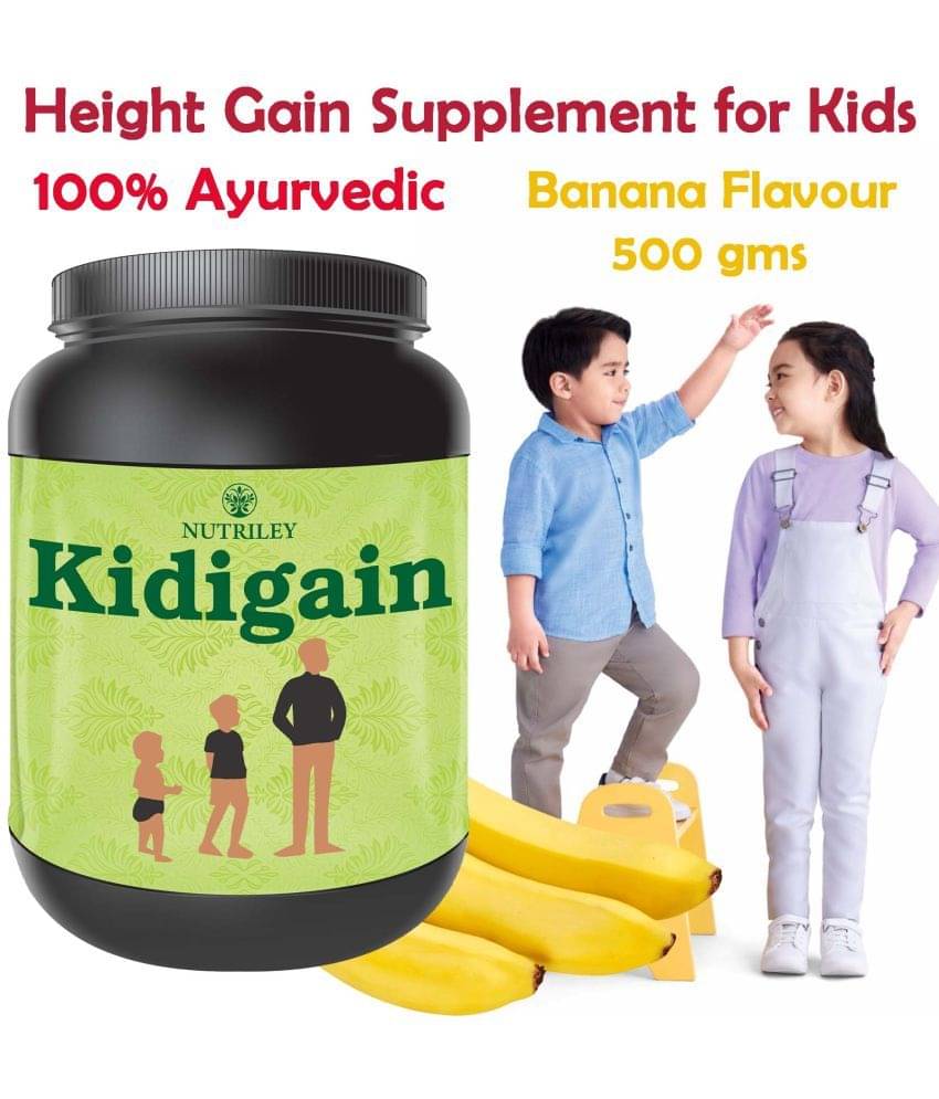 Nutriley Kidigain Whey Protein ( 500 gm , Banana - Flavour ) Nutriley Kidigain Whey Protein ( 500 gm , Banana - Flavour )
