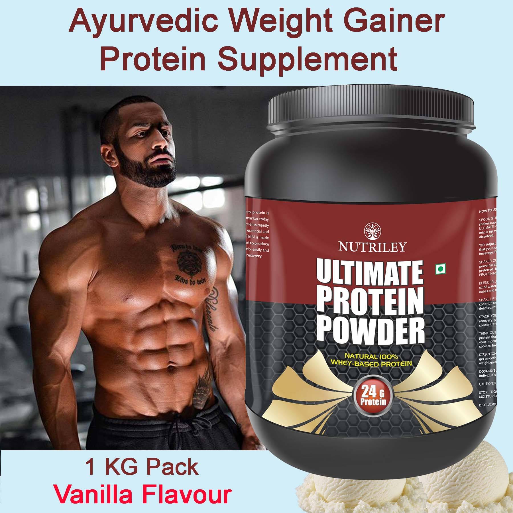 Nutriley Ultimate Whey Whey Protein ( 1000 gm , Vanilla - Flavour ) Nutriley Ultimate Whey Whey Protein ( 1000 gm , Vanilla - Flavour )