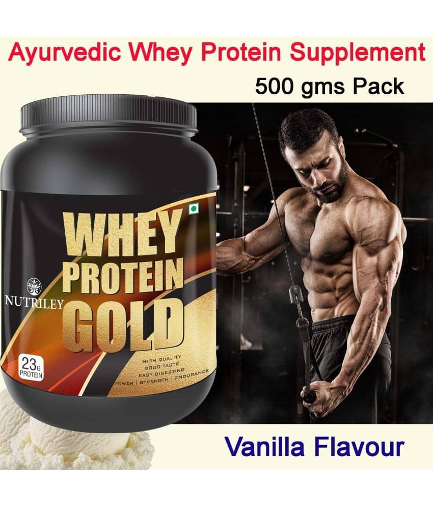 Nutriley Whey Gold Whey Protein ( 500 gm , Vanilla - Flavour ) Nutriley Whey Gold Whey Protein ( 500 gm , Vanilla - Flavour )