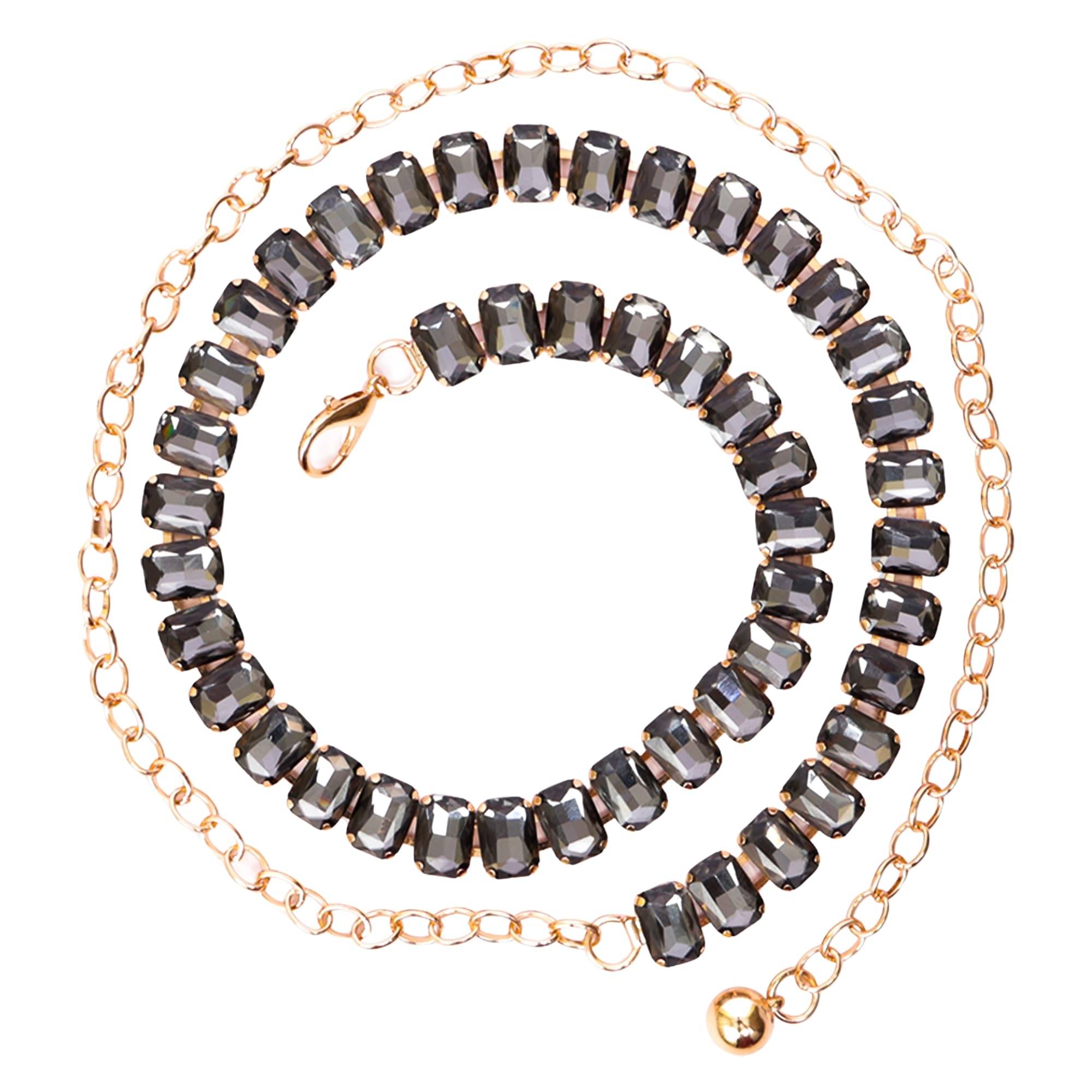     			REDHORNS Metal Women's Embellished Belt ( Pack of 1 )