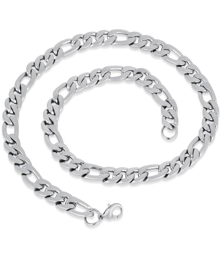     			Thrillz Silver Plated Chain ( Set of 1 )