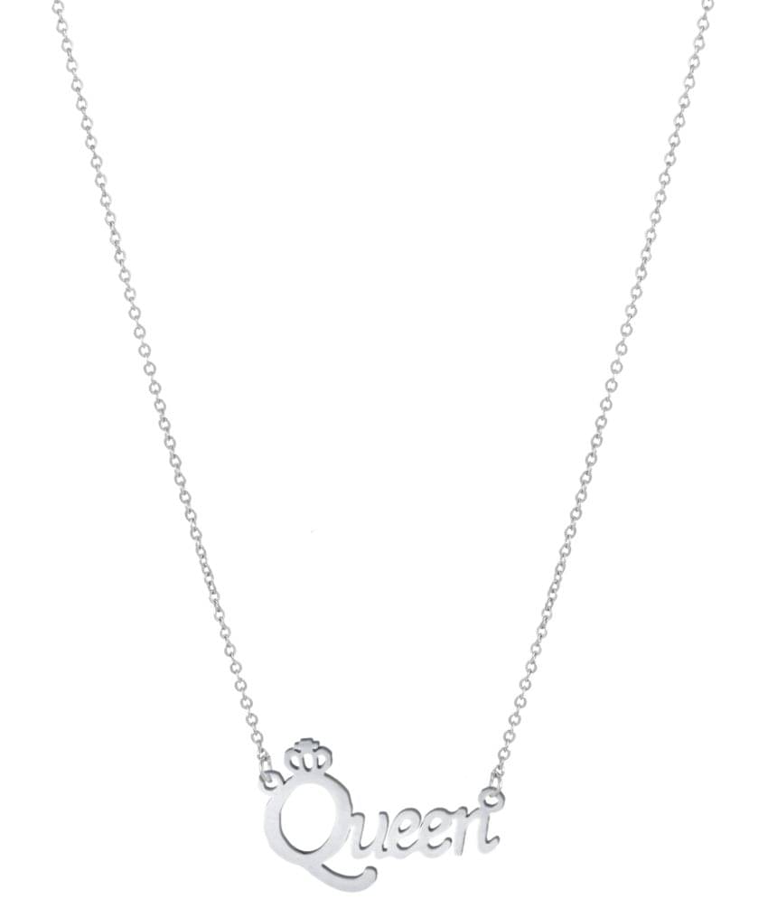     			Thrillz Silver Plated Chain ( Set of 1 )