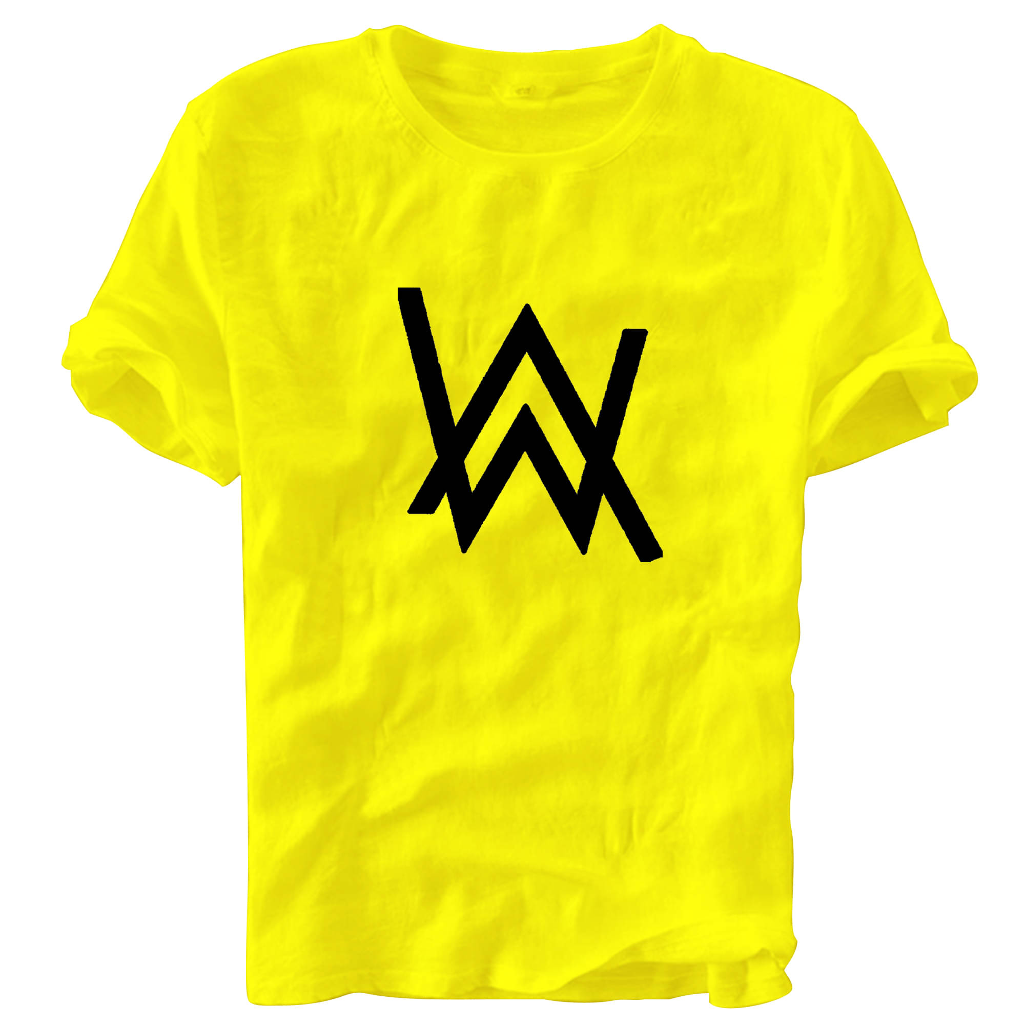     			fashion and youth Pack of 1 Cotton Blend Relaxed Fit Men's T-Shirt ( Yellow )