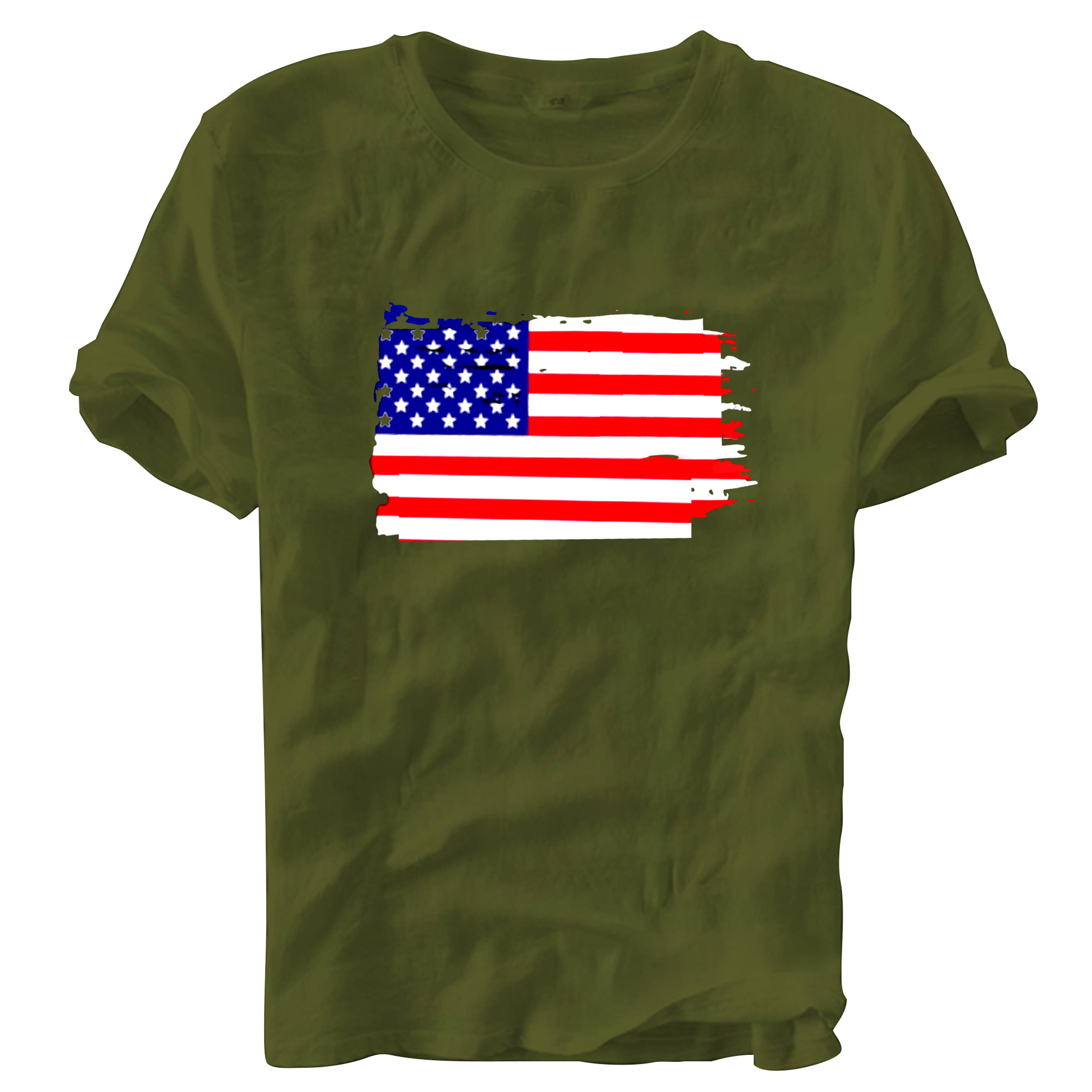     			fashion and youth Pack of 1 Cotton Blend Relaxed Fit Men's T-Shirt ( Olive )