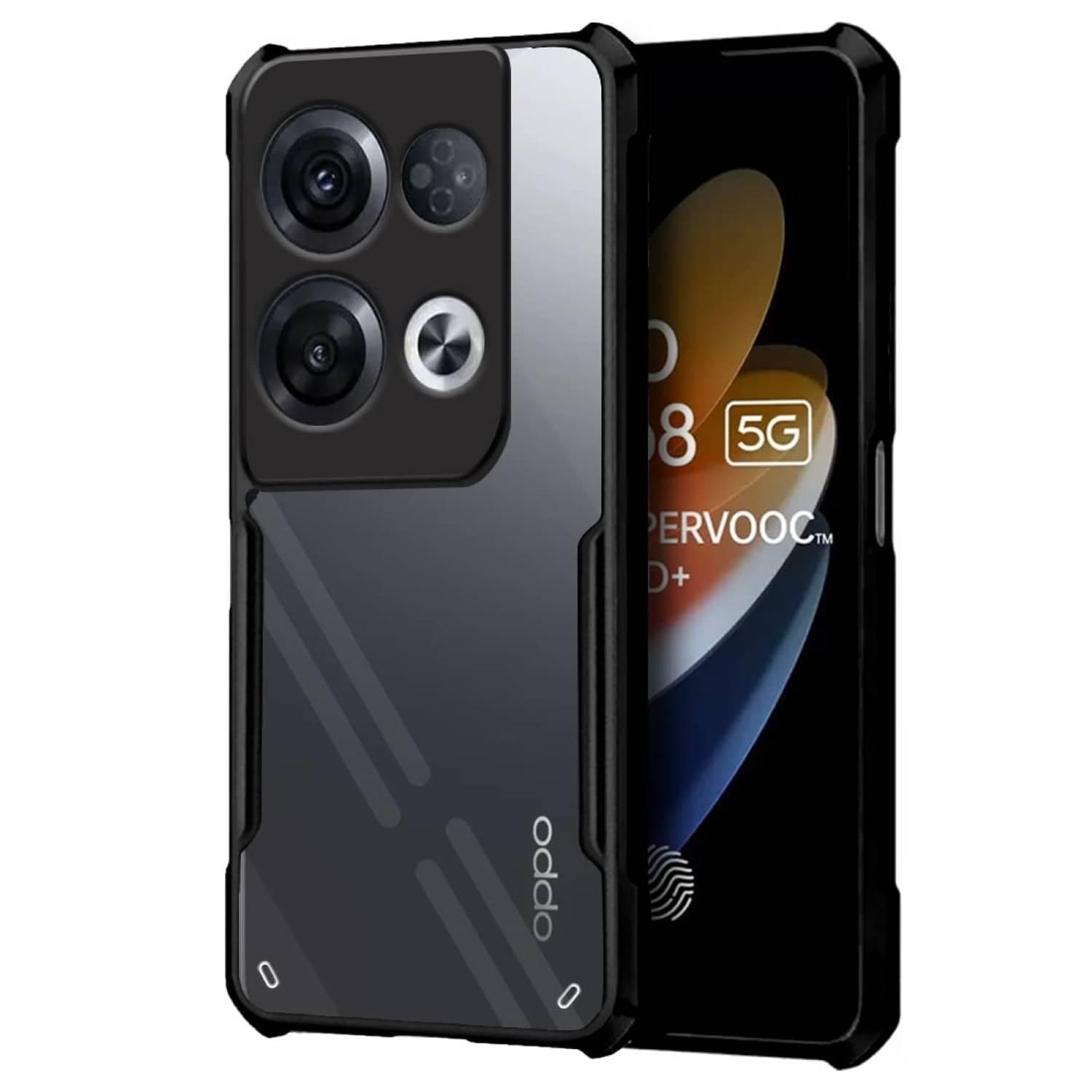 Case Vault Covers Shock Proof Case Compatible For Polycarbonate Oppo Reno 8 Pro 5G ( Pack of 1 ) Case Vault Covers Shock Proof Case Compatible For Polycarbonate Oppo Reno 8 Pro 5G ( Pack of 1 )