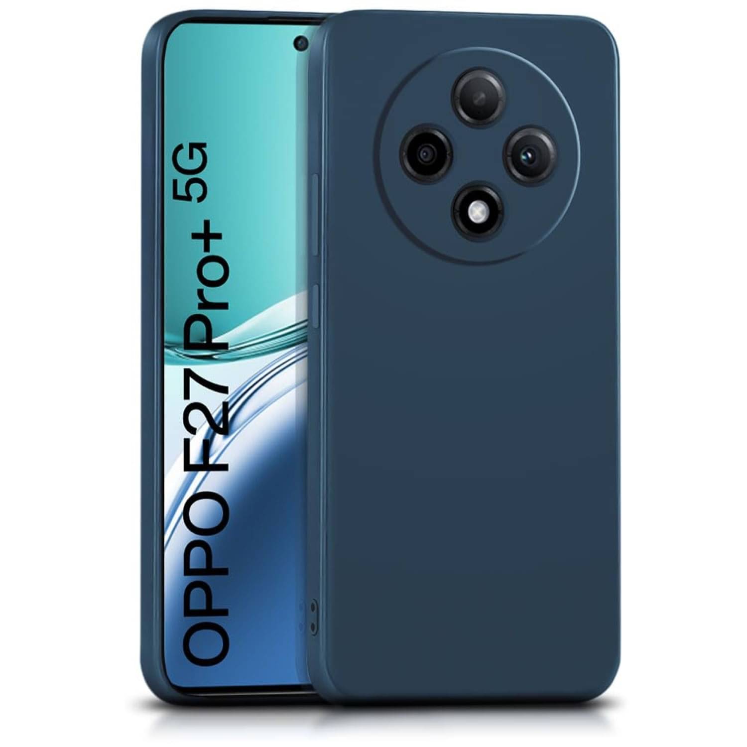     			Case Vault Covers Silicon Soft cases Compatible For Silicon Oppo F27 Pro Plus 5G ( Pack of 1 )