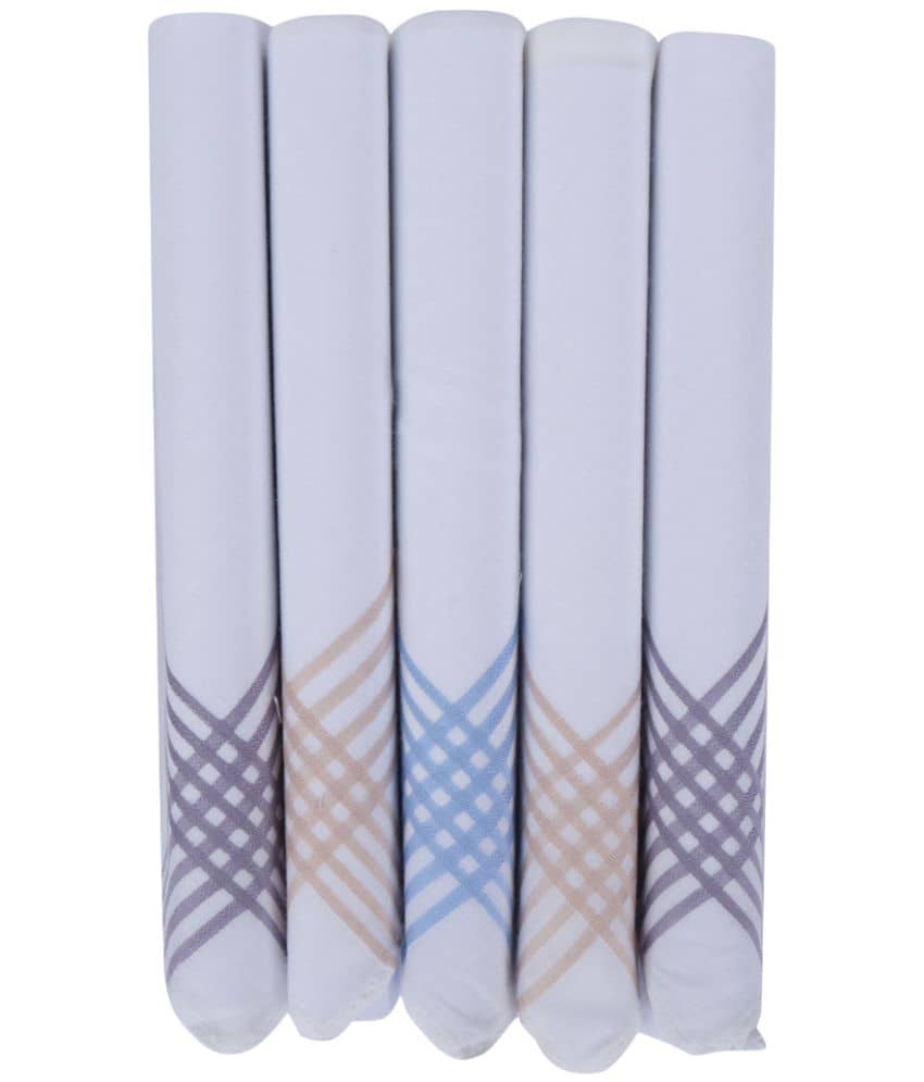 Dollar Socks White Cotton Men's Handkerchief ( Pack of 3 ) - Jewellery Sets | Buy online on ZillyBuy