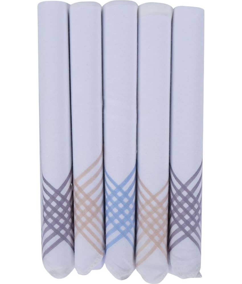 Dollar Socks White Cotton Men's Handkerchief ( Pack of 3 ) - Jewellery Sets | Buy online on ZillyBuy