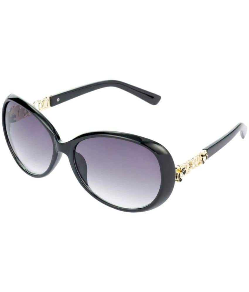 Hrinkar Black Oversized Sunglasses ( Pack of 1 ) - Sunglasses | Buy online on ZillyBuy