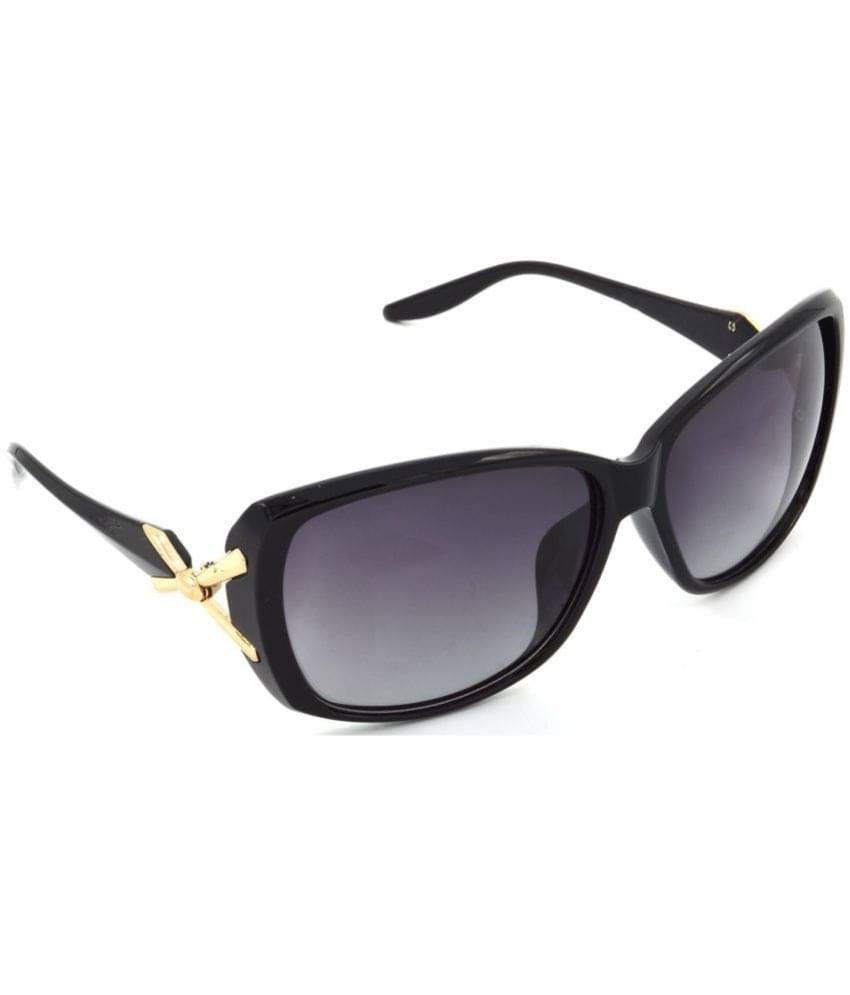 Hrinkar Black Rectangular Sunglasses ( Pack of 1 ) Hrinkar Black Rectangular Sunglasses ( Pack of 1 )