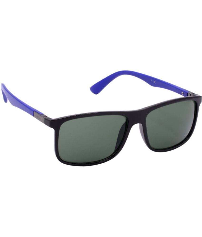Hrinkar Black Rectangular Sunglasses ( Pack of 1 ) Hrinkar Black Rectangular Sunglasses ( Pack of 1 )