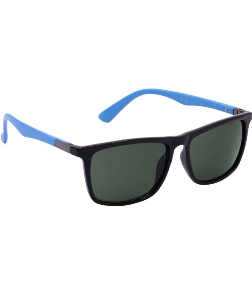 Hrinkar Black Rectangular Sunglasses ( Pack of 1 ) Hrinkar Black Rectangular Sunglasses ( Pack of 1 )