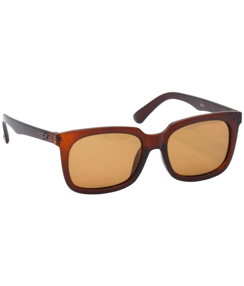     			Hrinkar Copper Rectangular Sunglasses ( Pack of 1 )