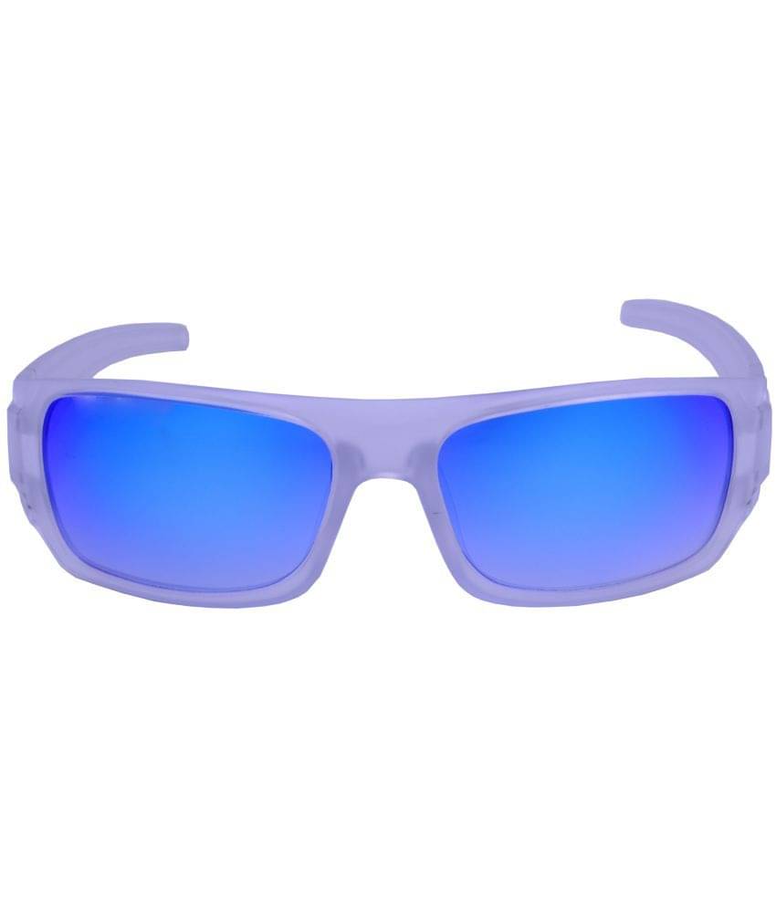 Hrinkar Grey Melange Wrap Around Sunglasses ( Pack of 1 ) Hrinkar Grey Melange Wrap Around Sunglasses ( Pack of 1 )