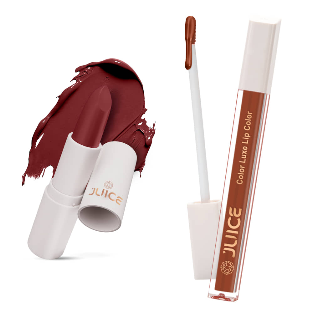 Juice Maroon Matte Lipstick 100