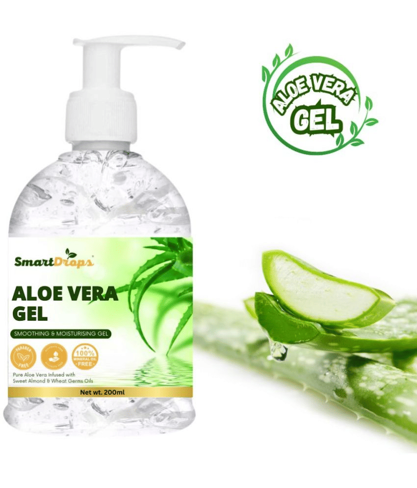     			Smartdrops Moisturizer All Skin Type Aloe Vera ( 200 ml )