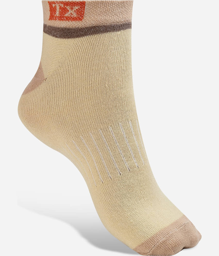 Texlon Cotton Men's Printed Multicolor Ankle Length Socks ( Pack of 5 )