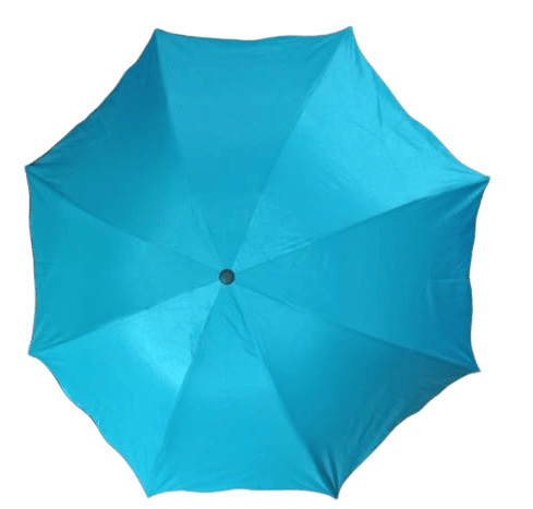     			YESKART Blue 3 Fold Umbrella