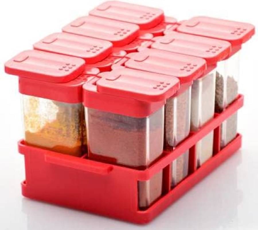     			Analog Kitchenware Masala/Condiment PET Red Spice Container ( Set of 1 )