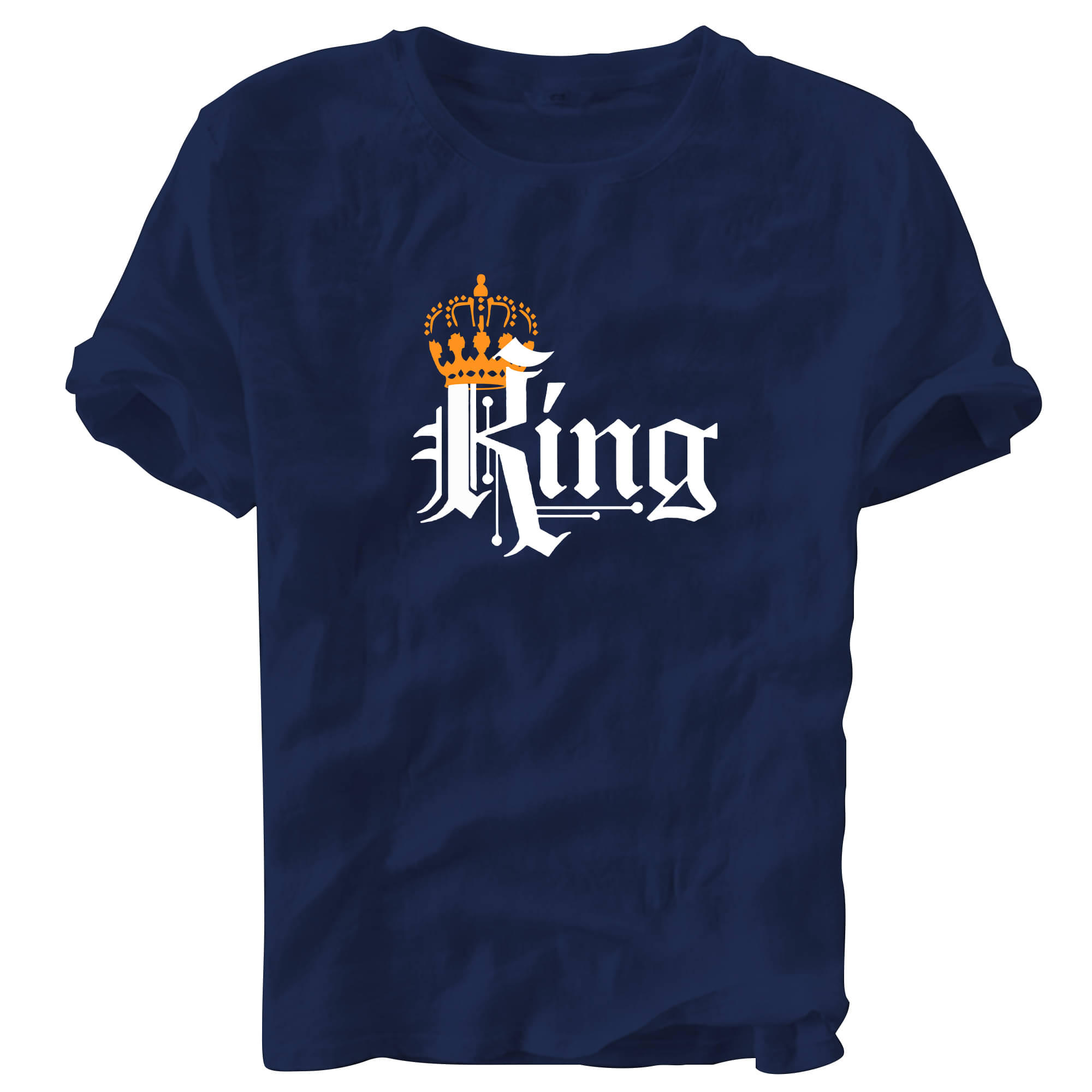     			fashion and youth Pack of 1 Cotton Blend Relaxed Fit Men's T-Shirt ( Navy )