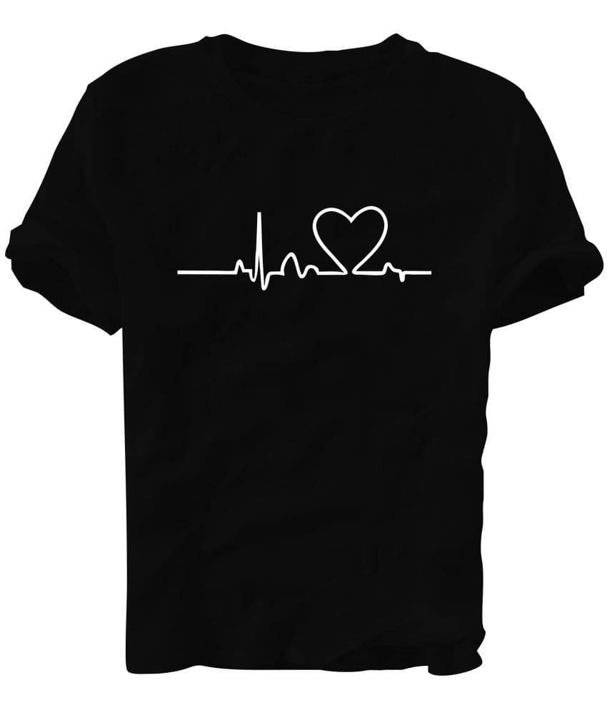     			fashion and youth Pack of 1 Cotton Blend Relaxed Fit Men's T-Shirt ( Black )