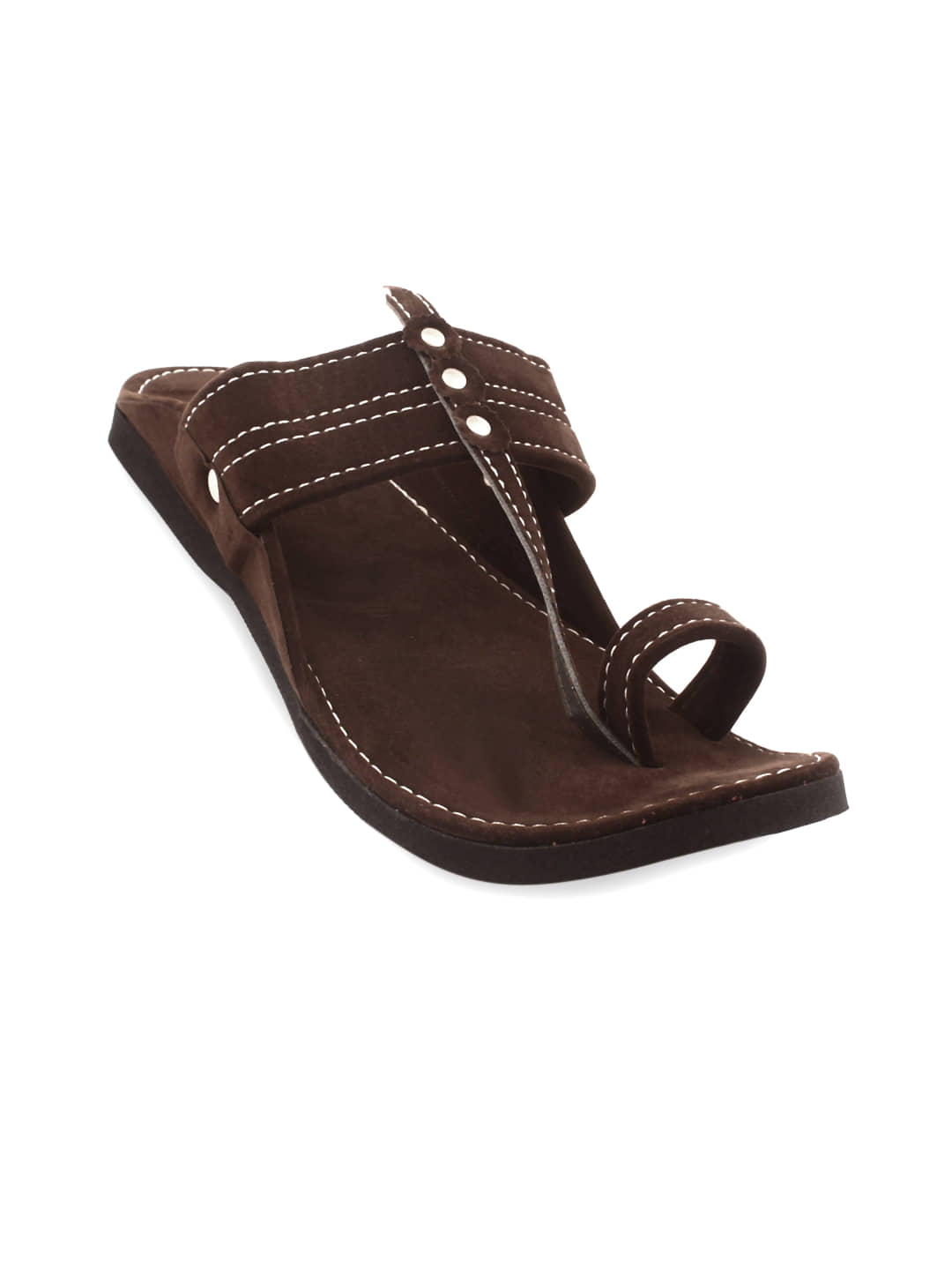 Anjaneya Creations Brown Men's Kolhapuris - Ethnic Shoes | Buy online on ZillyBuy